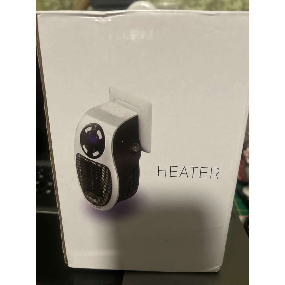 Wall Heater with Remote Control Thermostat Timer Plug-In Space Heater